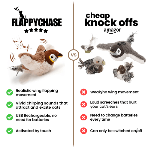 Flapping Bird Cat Toy